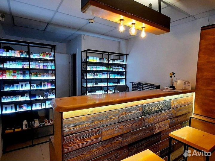 Готовый бизнес: прибыльный вейпшоп с табаком