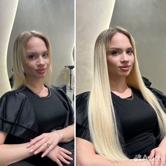 Наращивание волос в рассрочку