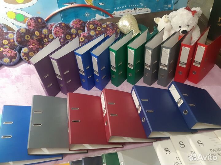 Папки для документов, канцелярские