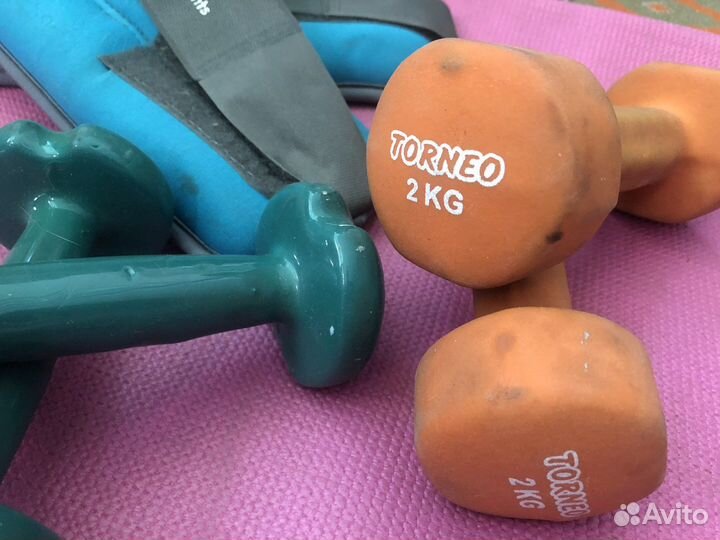 Гантели Утяжелители 1кг 2кг