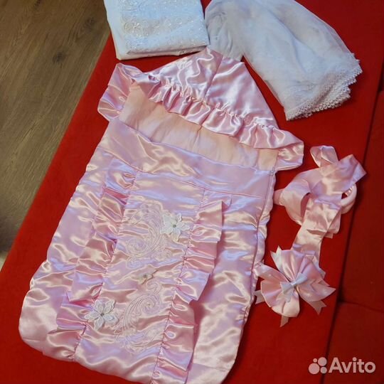 Конверт набор на выписку для девочки