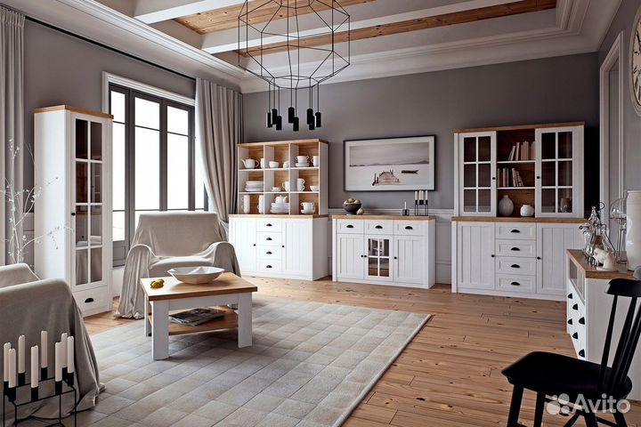 Prowansia K6S Комод Сосна Андерсона/Лефкас темный (Польша)