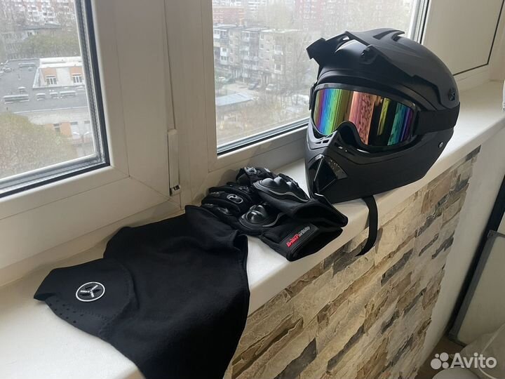 Мотошлем кроссовый