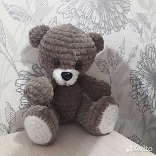 Вязанные мишки,моя раб