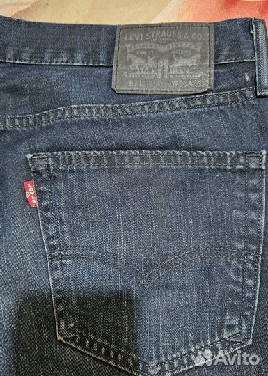 Джинсы Levi's 511 w36 l32