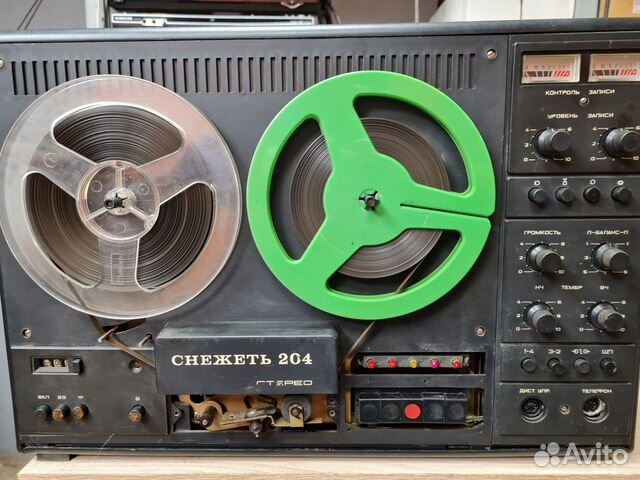 Катушечный магнитофон Снежеть 204 купить в Перми | Электроника | Авито