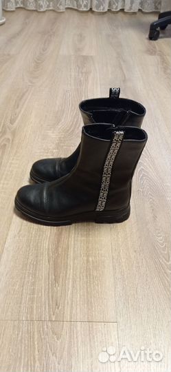Ботинки для девочки натуральная кожа весна