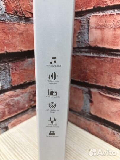 Микрофон Earldom ET-E39 Type-C, AUX, 2м (черный)