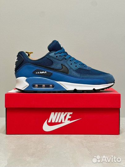 Кроссовки мужские nike air max 90 синий