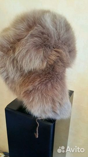 Новая песцовая детская шапка зимушка