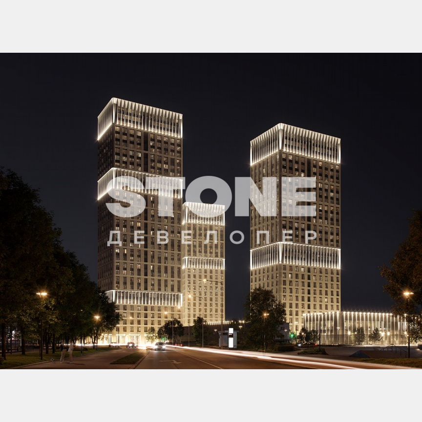 3-к. квартира, 87,8 м², 13/33 эт.