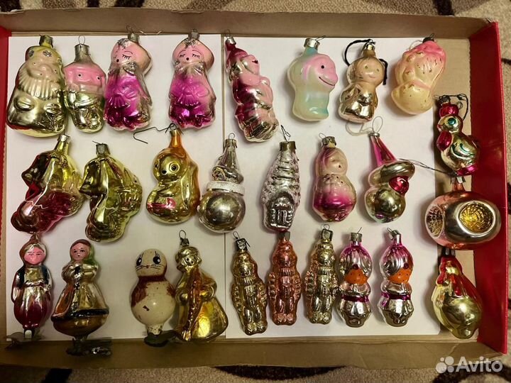 Елочные игрушки СССР