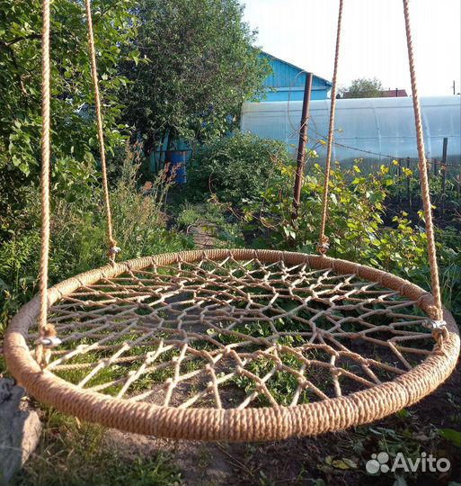 Подвесные качели гнездо