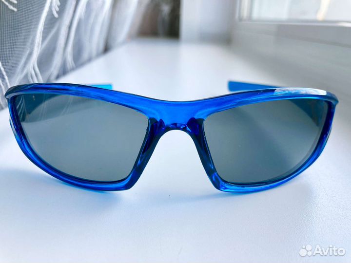 Очки синие поляризационные спортивные