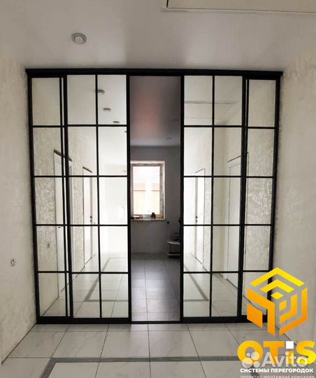 Стеклянные перегородки купе