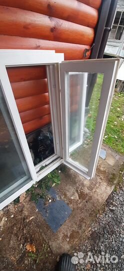 Деревянные окна со стеклопакетом бу