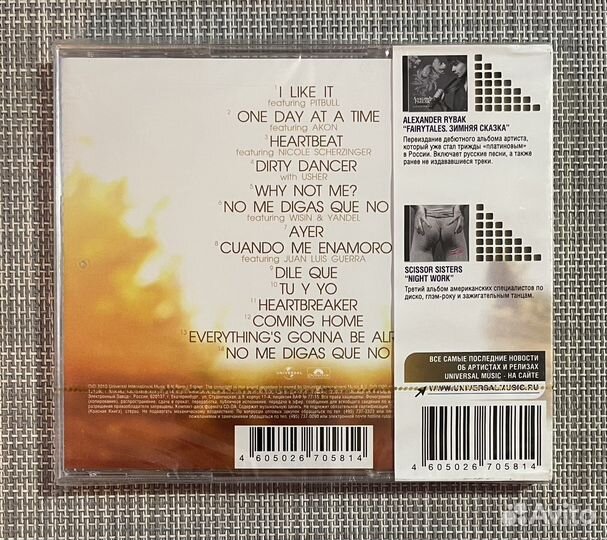 Enrique Iglesias - Euphoria CD Rus