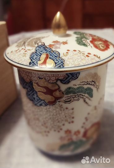 Фарфоровая чайная пара