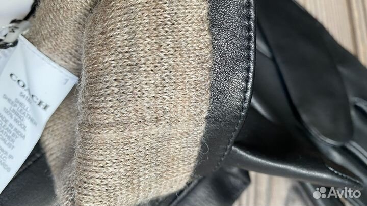 Новые мужские перчатки Coach р. L оригинал