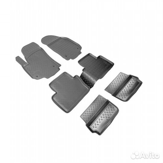 Коврики салона Opel Zafira C tourer 3 ряда