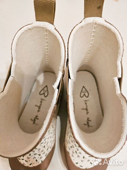 Резиновые сапоги konges slojd, 25, новые