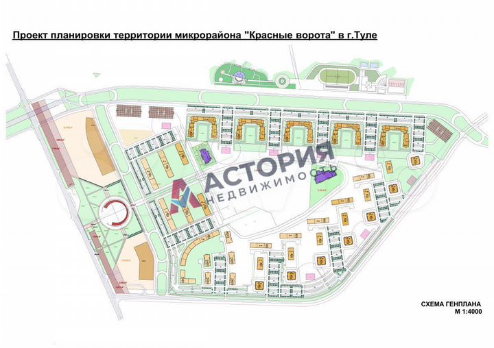 3-к. квартира, 68,9 м², 4/13 эт.