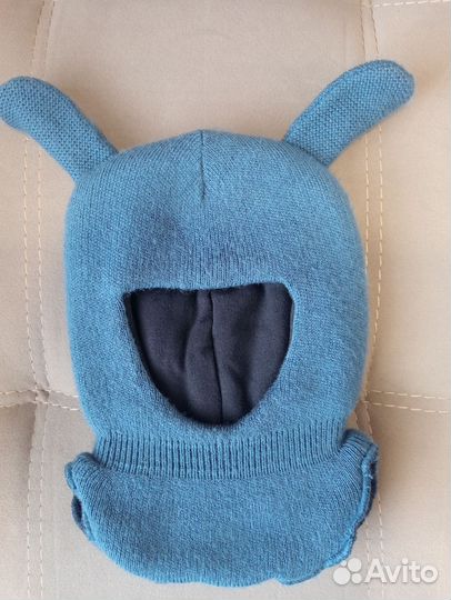 Шапка шлем (зимняя) на 4-6 лет