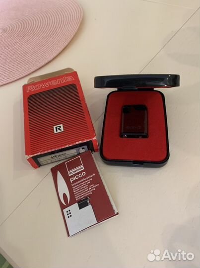 Новая зажигалка Rowenta Picco 442