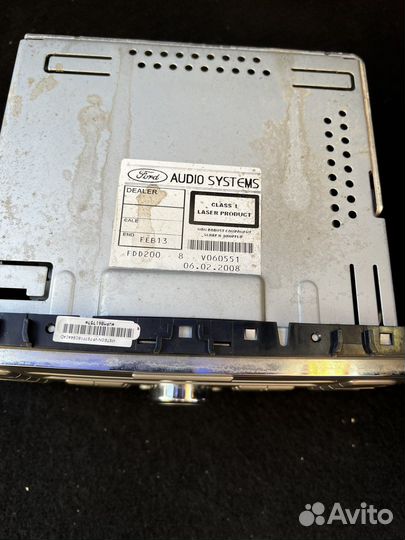 Магнитола на ford focus 2 sony