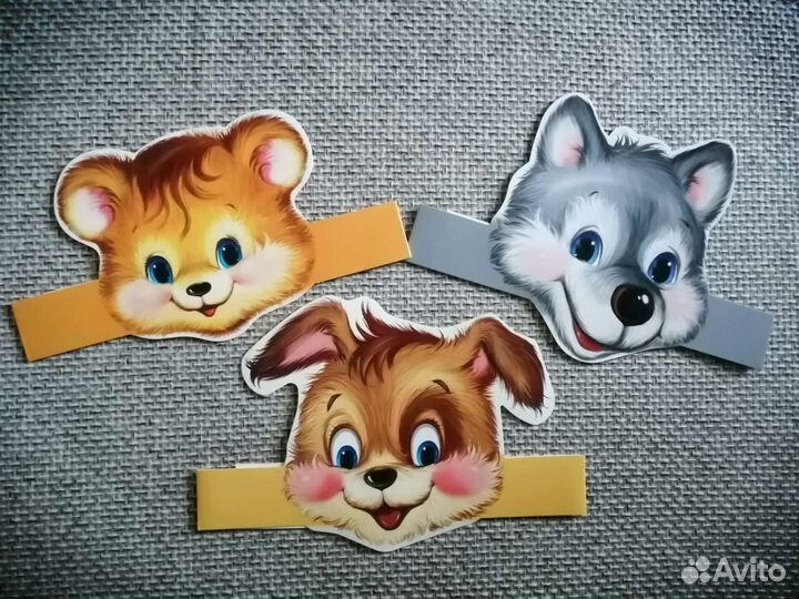 Маска ободок на утренник новая