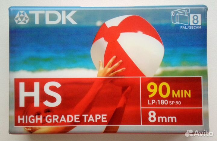Видеокассета Video8 TDK P5-90hseq
