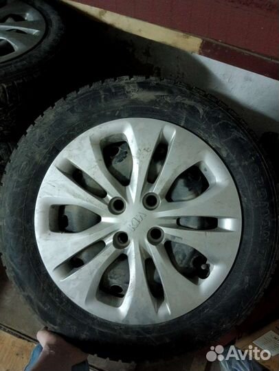 Колеса Kia Rio, Hyundai solaris r15