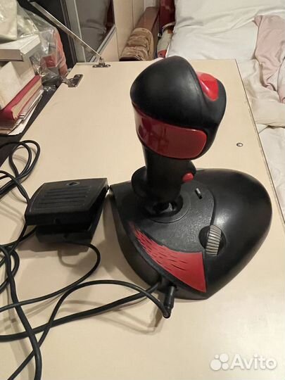 Джойстик с педалью Quick Shot QS-216