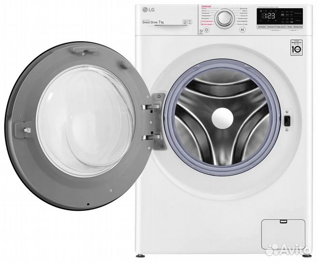 Стиральная машина узкая LG F2V3HS6W (0868)