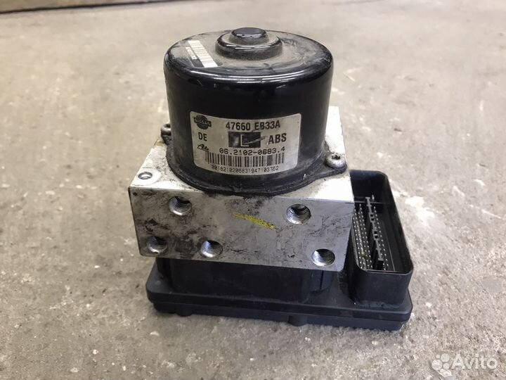 Блок абс Ниссан навара д40