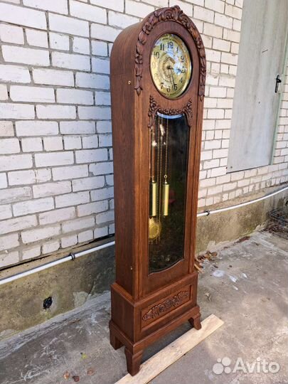 Антикварные напольные часы Kinzle