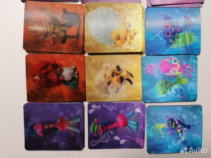 Смурфики, карточки