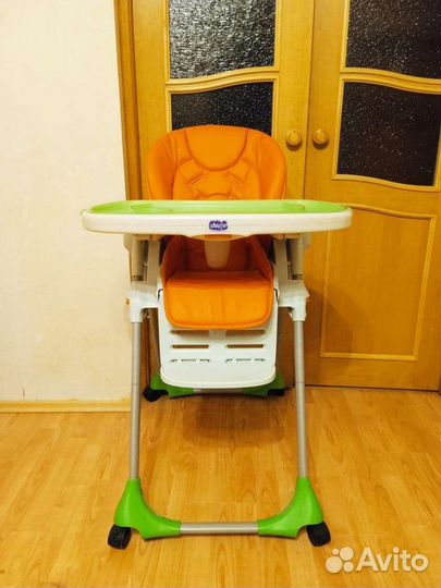Стульчик для кормления chicco polly