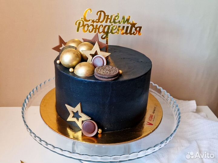 Торт на заказ на День рождения корпоративные