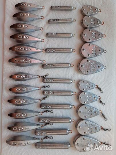 Грузила ложка палочка дроп-шот горизонт с ухом