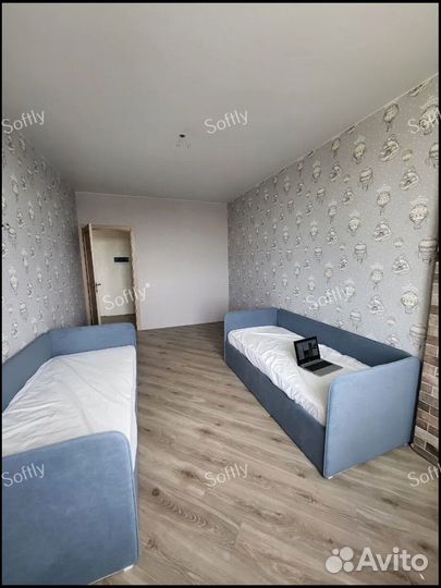 Детская кровать с мягкими бортиками