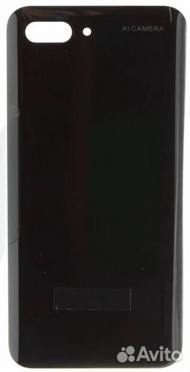Задняя крышка для Honor 10 Черная (со скотчем)
