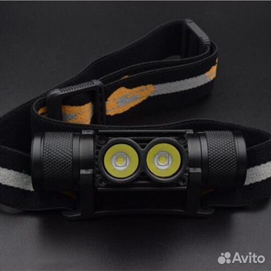 Фонарь налобный H25S Black 