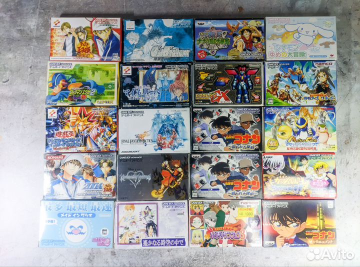 Картриджы на Game Boy Advance