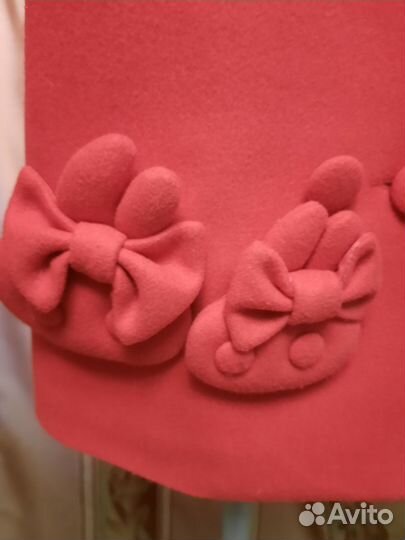 Пальто для девочки демисезонное