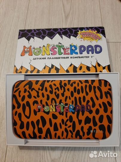 Детский планшетный компьютер monsterpad 7