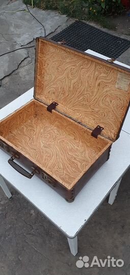 Чемодан фибровый СССР