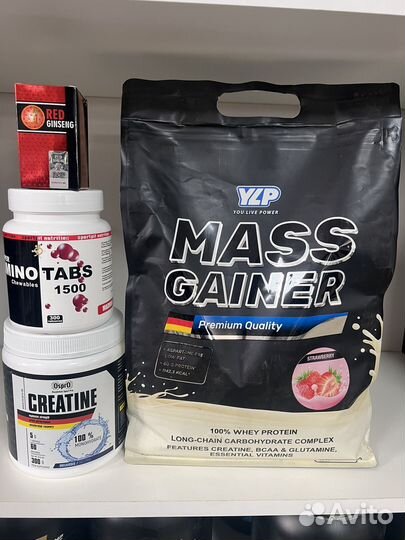 Ylp Gainer/Creatine/Amino Acid для набора веса