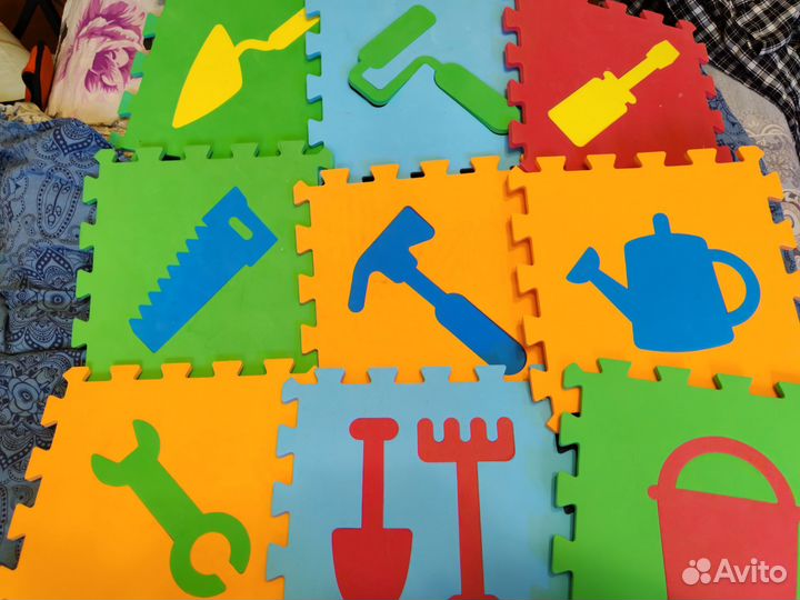 Мягкий пол пазлы