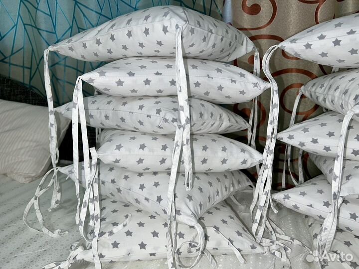 Бортики в кроватку